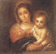 Bartolome Esteban Murillo Napkin Virgin and Child Sweden oil painting artist